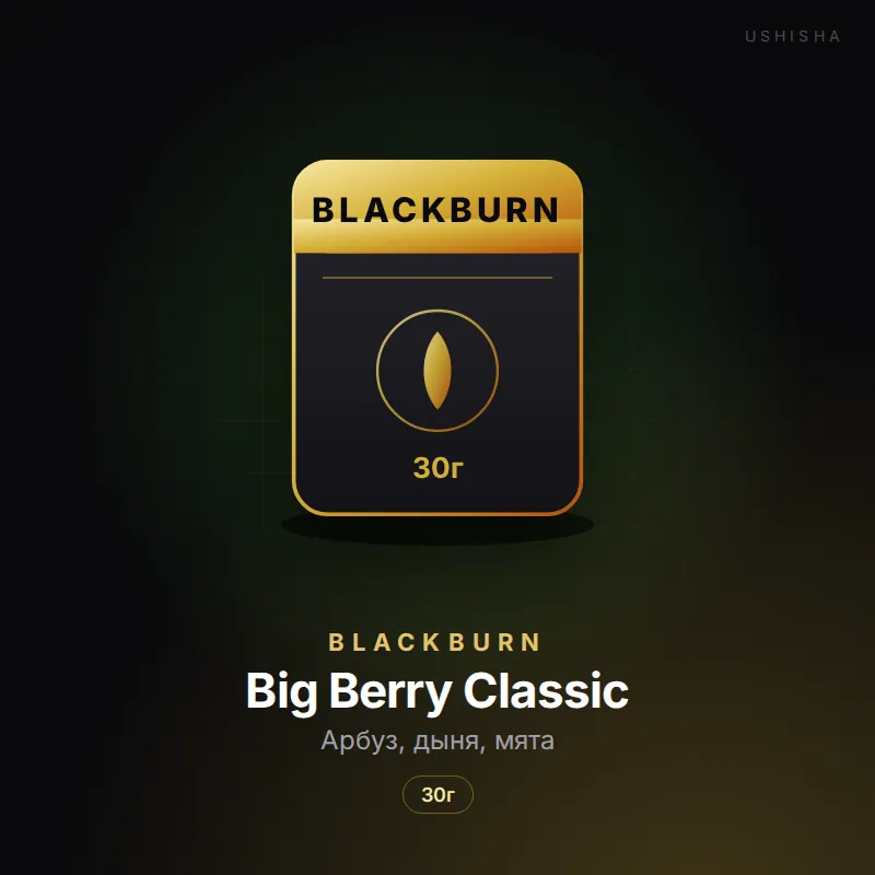 BlackBurn Big Berry Classic (Арбуз, дыня, мята)