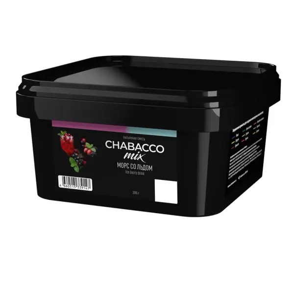 Chabacco Mix Medium · Ice Berry Drink (Морс со льдом)
