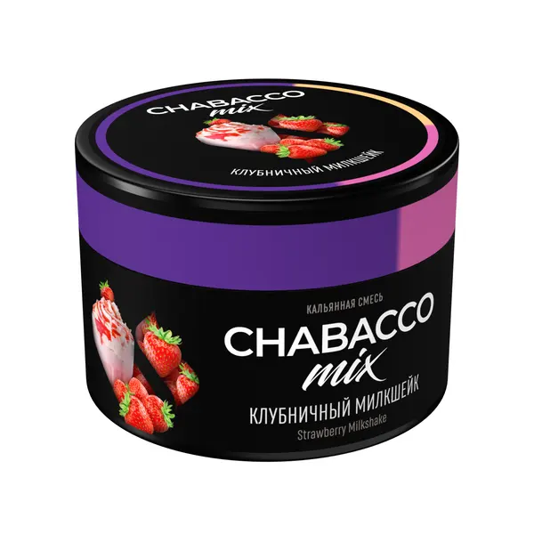 Chabacco Mix Medium · Strawberry Milkshake