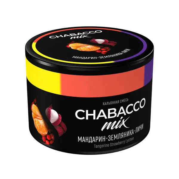 Chabacco Mix Medium · Tangerine Strawberry Lychee