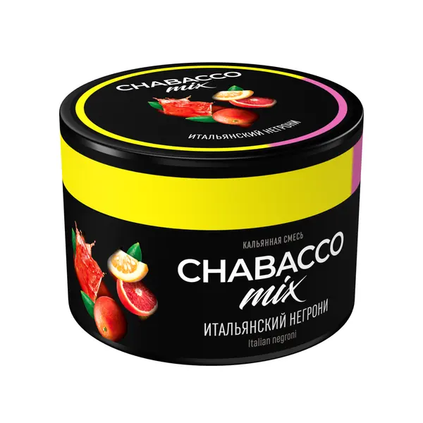 Chabacco Mix Medium · Virgin negroni