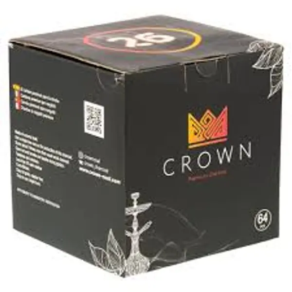 Crown Кокосовый уголь, 26 мм