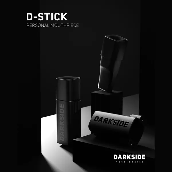 Darkside Персональный мундштук D-STICK Черный c Колпаком