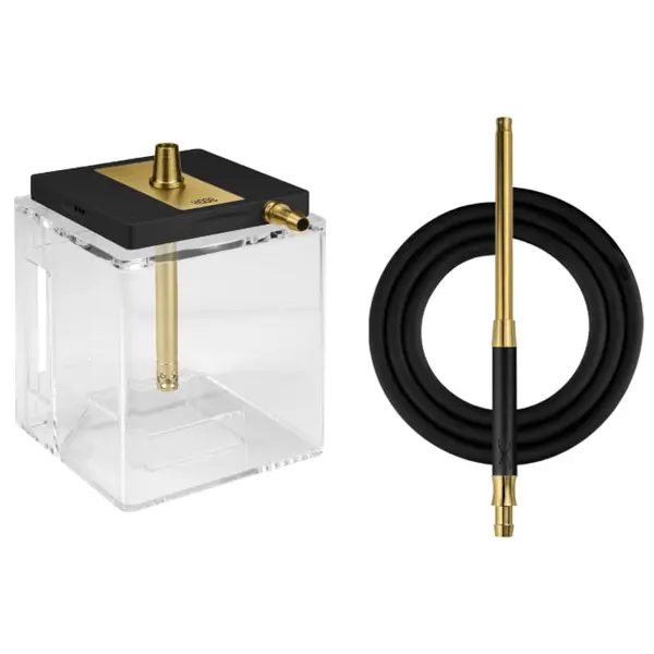 Hoob Atom Black/Gold + Колба Cube