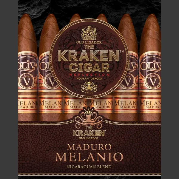 Kraken Line Cigar Reflection · Melanio Maduro