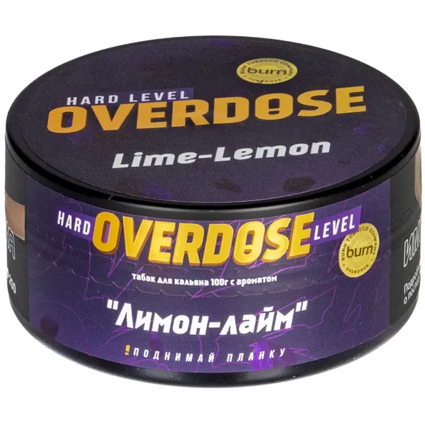 Overdose Lime-Lemon (Лайм, лимон)